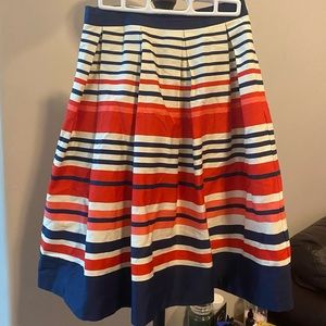 Navy/Orange Skirt